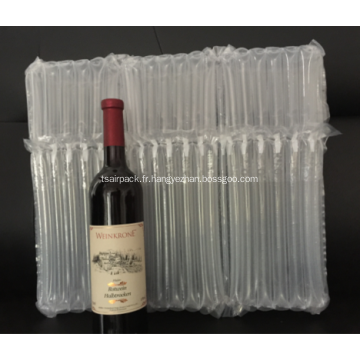 Sac d&#39;emballage gonflable pour trois bouteilles de vin